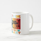Kaffeetasse 'Halte ein Lied in deinem Herzen' (VorderseiteRechts)