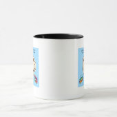 Kaffeetasse Hawaii und 80er Musik (Zentrum)