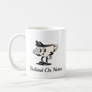 Kaffeetasse 'Hinter den Notizen', Retro-Therapeut
