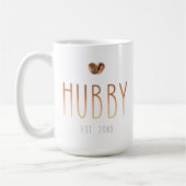 Kaffeetasse 'Hubby Est' - Hochzeitsgeschenk, Liebe (Links)