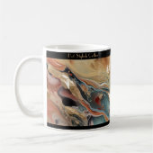 Kaffeetasse im Marmor Look (Links)