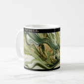 Kaffeetasse im Marmor Look (Vorderseite Links)