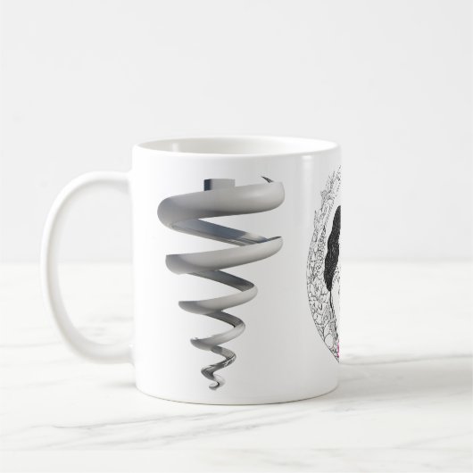 Kaffeetasse im neuen Stil (Links)