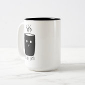 Kaffeetasse im Zweifarben-Design (Vorderseite Links)