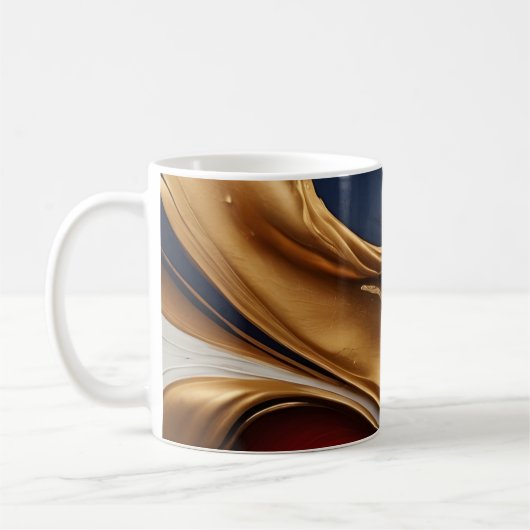 Kaffeetasse in wunderbaren Farben (Links)