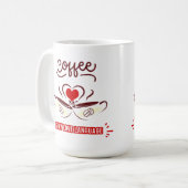 Kaffeetasse 'Kaffee ist meine Liebessprache' (Vorderseite Links)