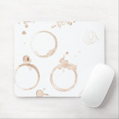 Kaffeetasse Kaffeefleck werfen Kissen Mousepad (Mit Mouse)