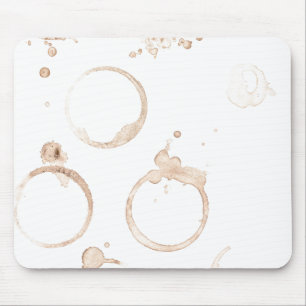 Kaffeetasse Kaffeefleck werfen Kissen Mousepad