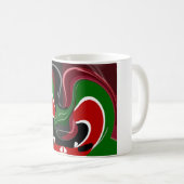 Kaffeetasse Kenya Flagge Hakuna Matata (VorderseiteRechts)