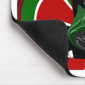 Kaffeetasse Kenya Flagge Hakuna Matata Mousepad (Ecke)