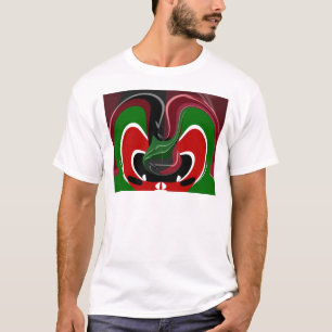 Kaffeetasse Kenya Flagge Hakuna Matata T-Shirt
