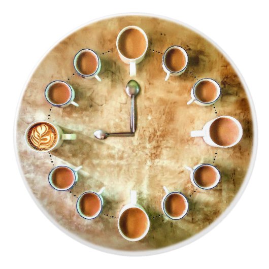 Kaffeetasse Keramikknauf (Vorderseite)