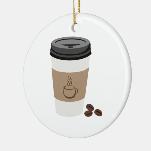 Kaffeetasse Keramikornament (Links)