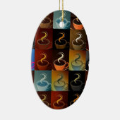 Kaffeetasse Keramikornament (Rechts)