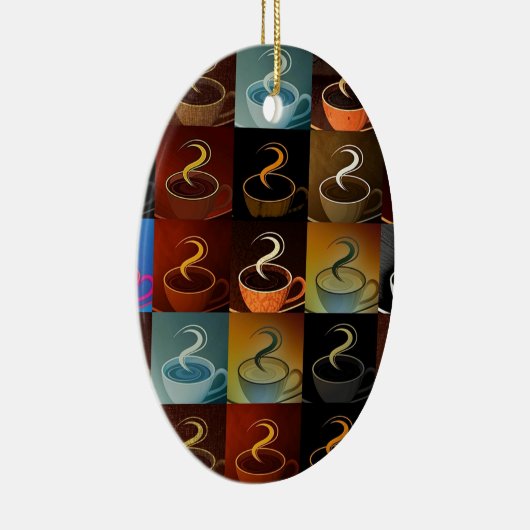 Kaffeetasse Keramikornament (Rechts)