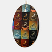 Kaffeetasse Keramikornament (Links)