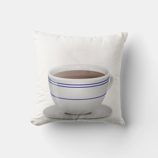 Kaffeetasse Kissen (Vorderseite)