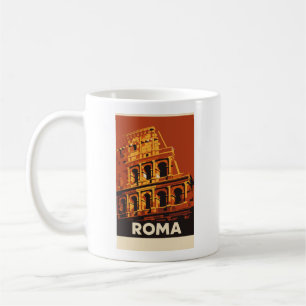 Kaffeetasse Kolosseum Rom Reisesouvenir Italien