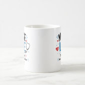 Kaffeetasse Krankenpfleger Leben Lustiges Geschenk (Mittel)
