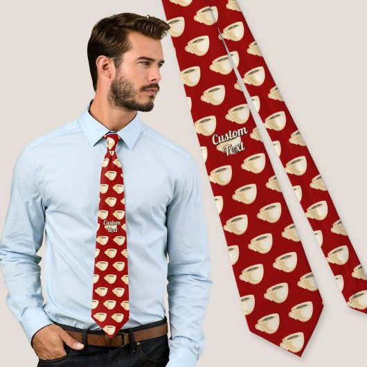 Kaffeetasse Krawatte