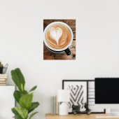 Kaffeetasse Kunst Poster (Heimbüro)