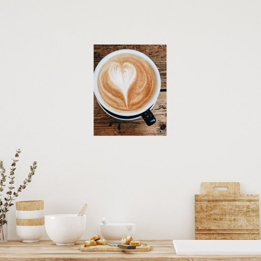 Kaffeetasse Kunst Poster (Küche)
