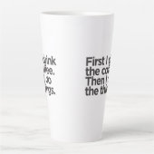 Kaffeetasse Latte Mug Milchtasse (Vorderseite)