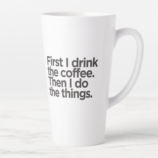 Kaffeetasse Latte Mug Milchtasse (Rechts)