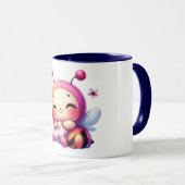 Kaffeetasse Lovey Bee (VorderseiteRechts)