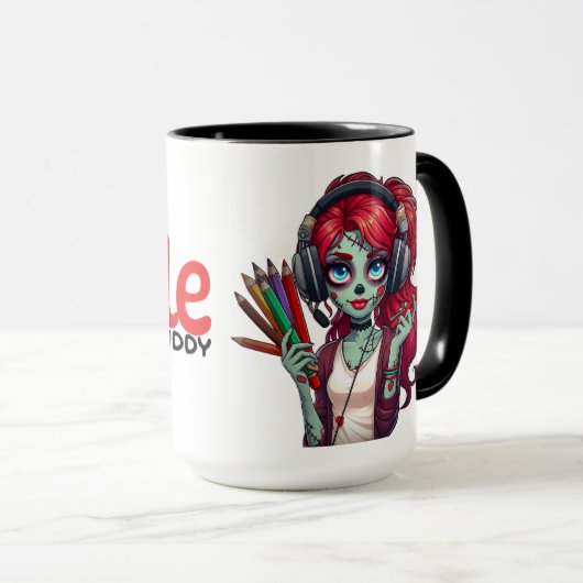 Kaffeetasse Maul Buddy | Zombie El (VorderseiteRechts)