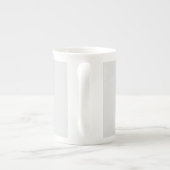 Kaffeetasse mit alter Zeit Porzellantasse (Rückseite)