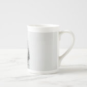 Kaffeetasse mit alter Zeit Porzellantasse (Rechts)
