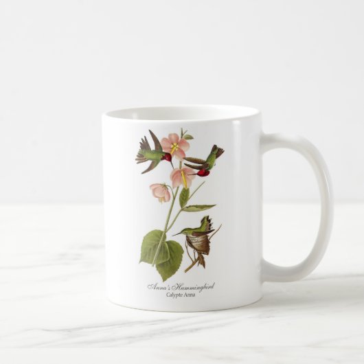 Kaffeetasse mit Annas Kolibri (Rechts)