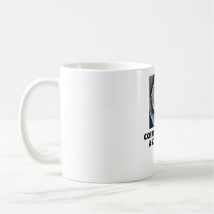 Kaffeetasse mit Aufschrift "Kaffee ist immer eine