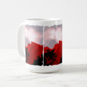 KAFFEETASSE MIT BERGEN (Vorderseite Links)
