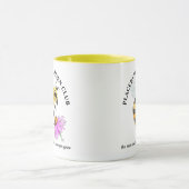 Kaffeetasse mit Bienendesign (Zentrum)