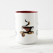 Kaffeetasse mit Blutgruppe (Zentrum)