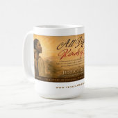Kaffeetasse mit Buchcover (Vorderseite Links)