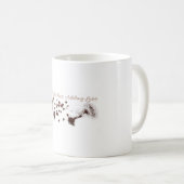 Kaffeetasse mit Design. (VorderseiteRechts)