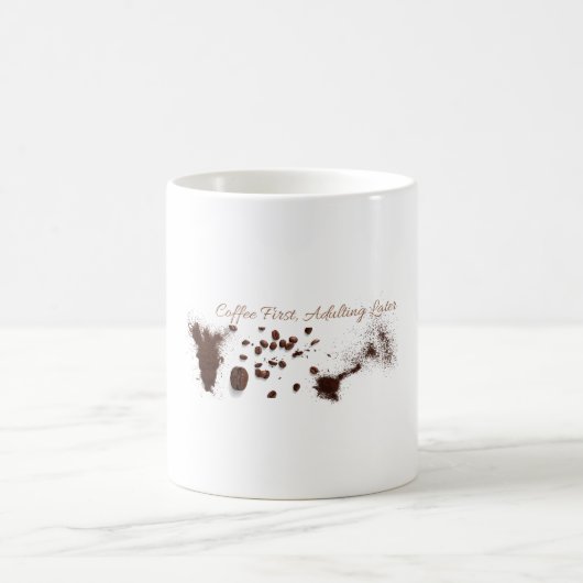 Kaffeetasse mit Design. (Mittel)