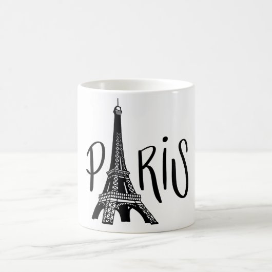 Kaffeetasse mit Eiffelturm-Design aus Paris (Mittel)
