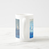 Kaffeetasse mit eigens gestaltetem Motiv Porzellantasse (Rückseite)