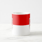 Kaffeetasse mit Flagge von Brandenburg (Mittel)