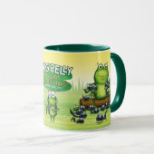 Kaffeetasse mit Froschdesign (VorderseiteRechts)