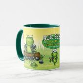 Kaffeetasse mit Froschdesign (Vorderseite Links)