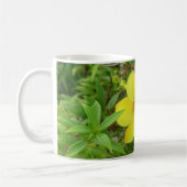 Kaffeetasse mit gelben Blumen (Links)