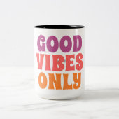 Kaffeetasse mit guten Vibes (Mittel)