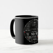 Kaffeetasse mit humorvollem Design (Vorderseite Links)