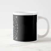 Kaffeetasse mit humorvollem Design Jumbo-Tasse (Rechts)