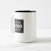 Kaffeetasse mit Ihrem Logo (Vorderseite Links)